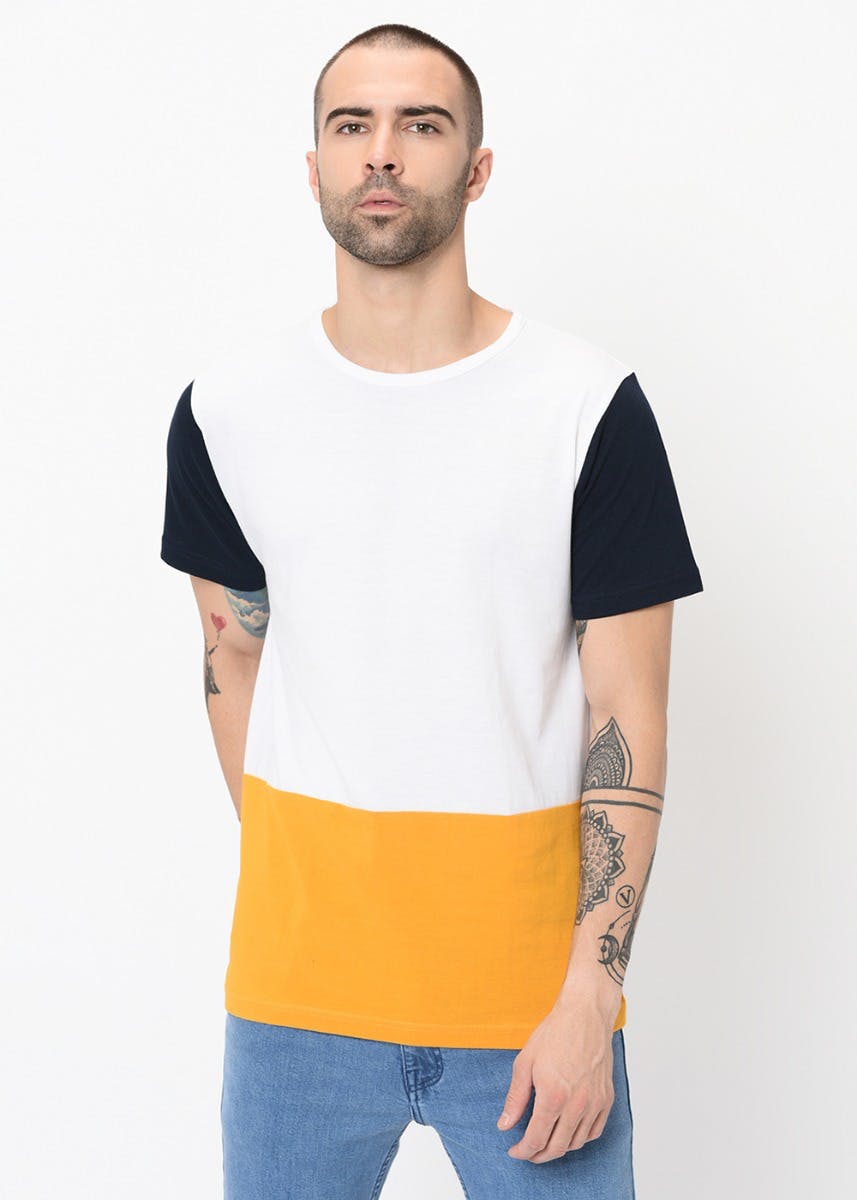 three colour t shirt