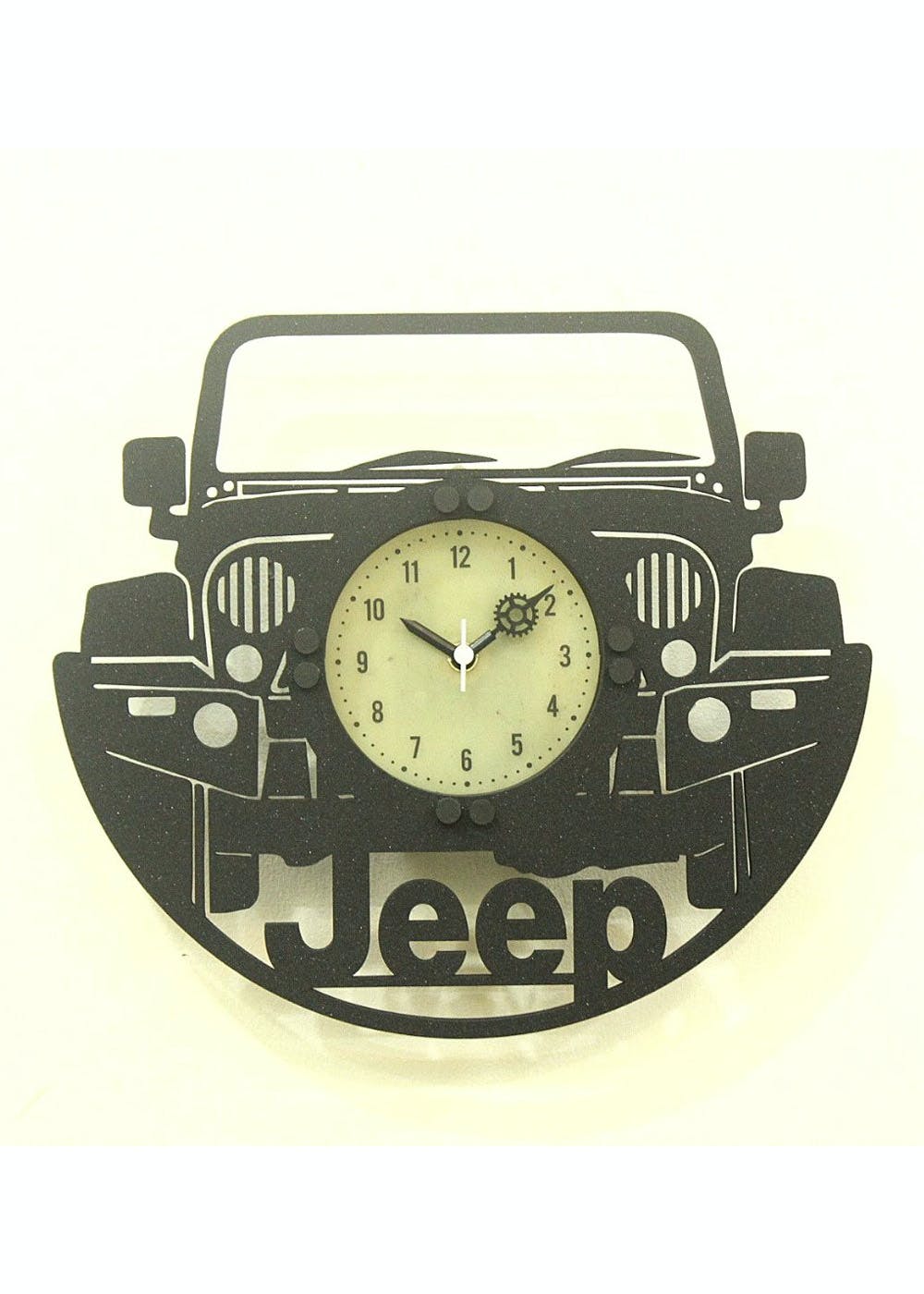 Handcrafted Jeep LED Wall Clock 