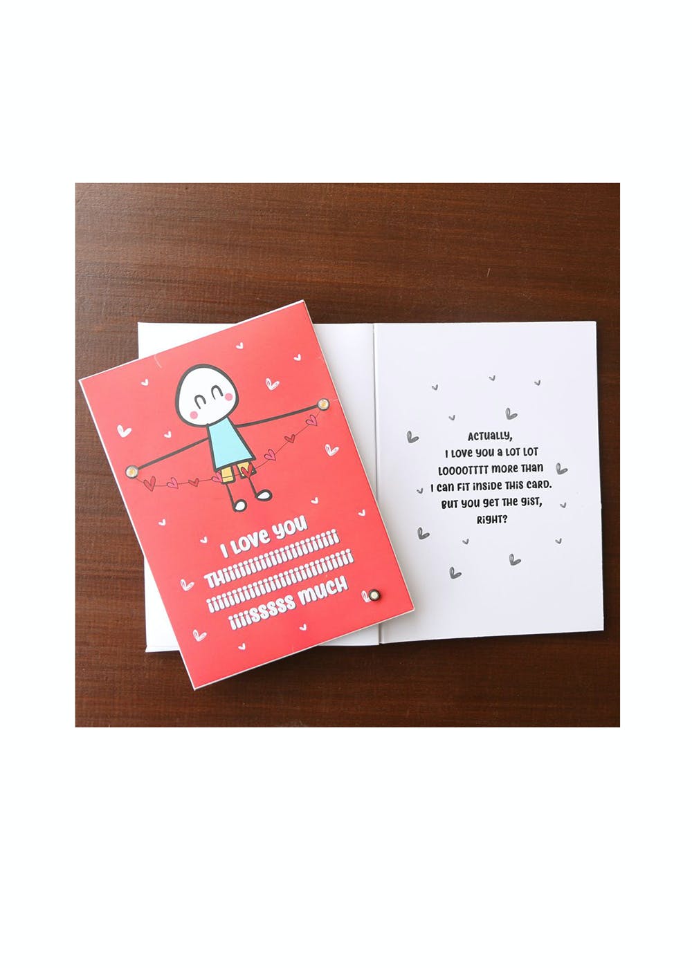 Lit Romantic Card - LED Greeting Card 