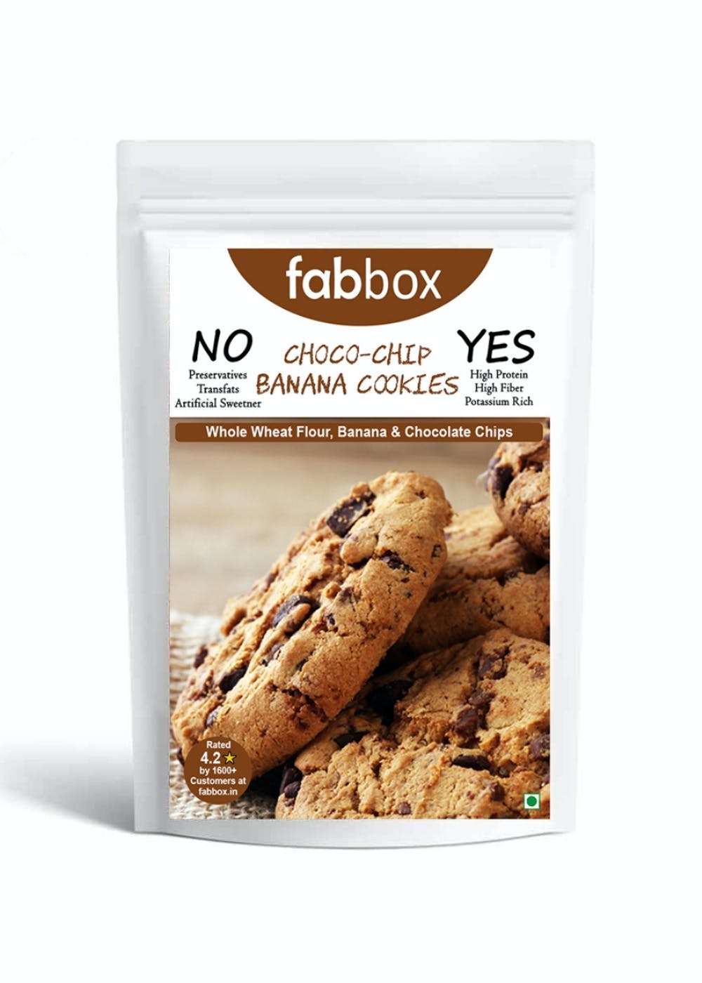 Choco Chip Banana Cookies - 220 gms