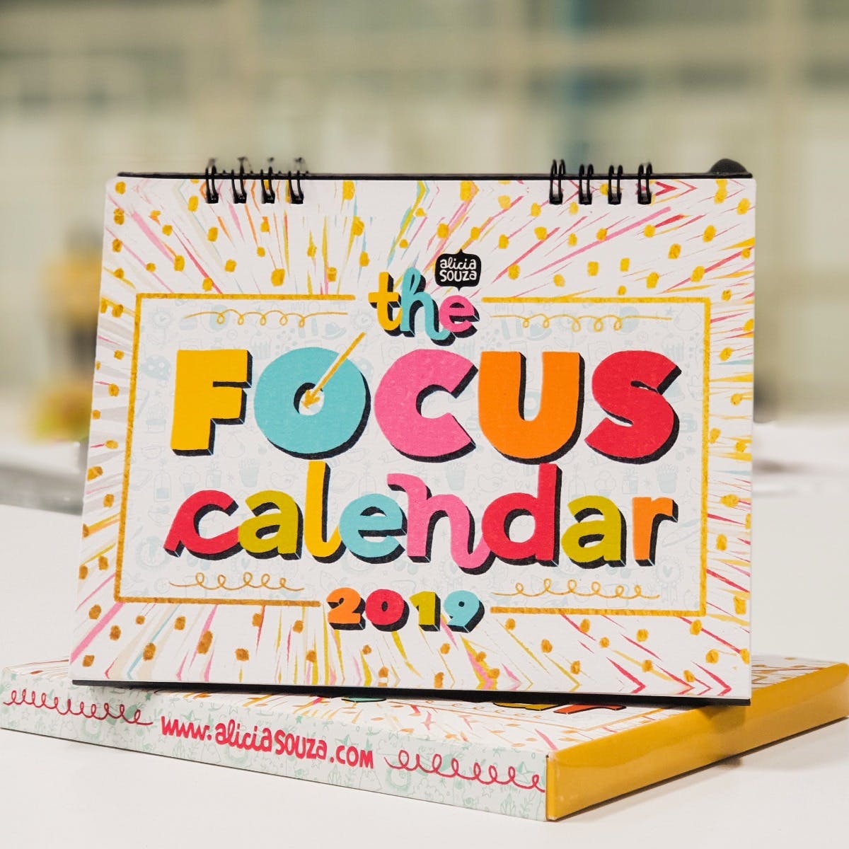 The "Focus" Desk Calendar 2019 