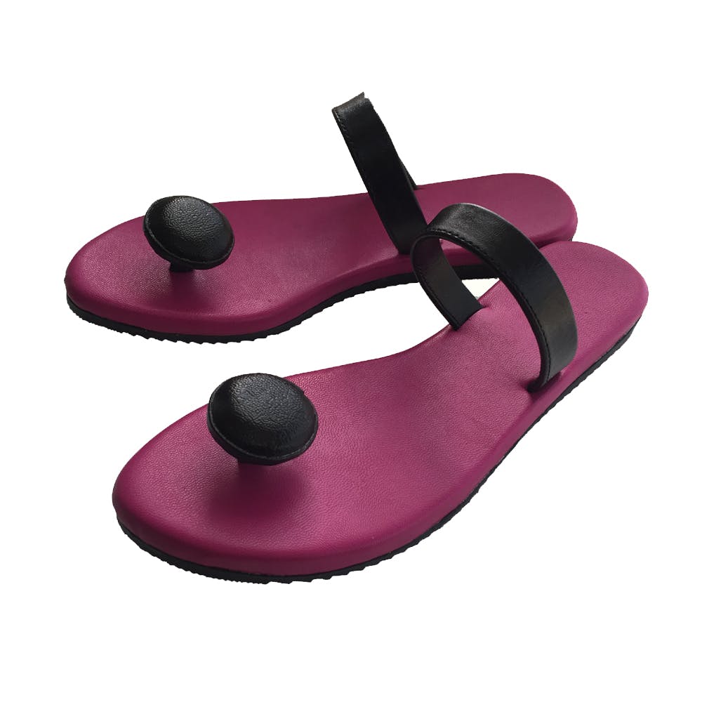 Rubber store paduka slippers