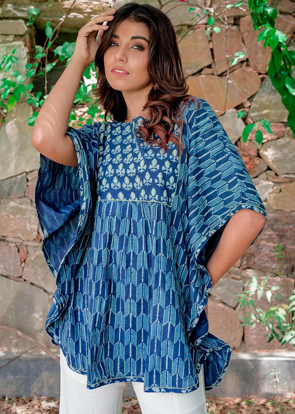 Short outlet kaftan tops