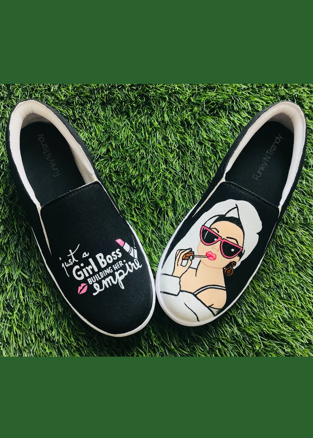 Girl online boss shoes