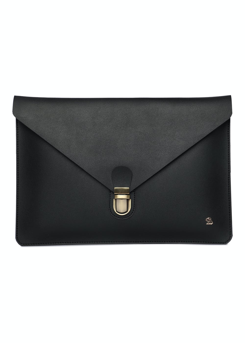 Solid Matte Envelope Flap Laptop Sleeve - Tan