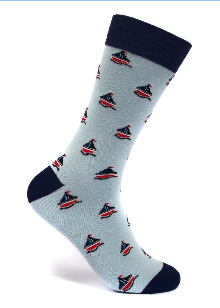 Get Sailing Boat Crew Socks at ₹ 399 LBB Shop