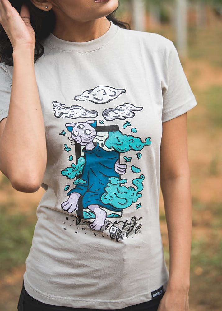 Cosmic cat shirt Clearance