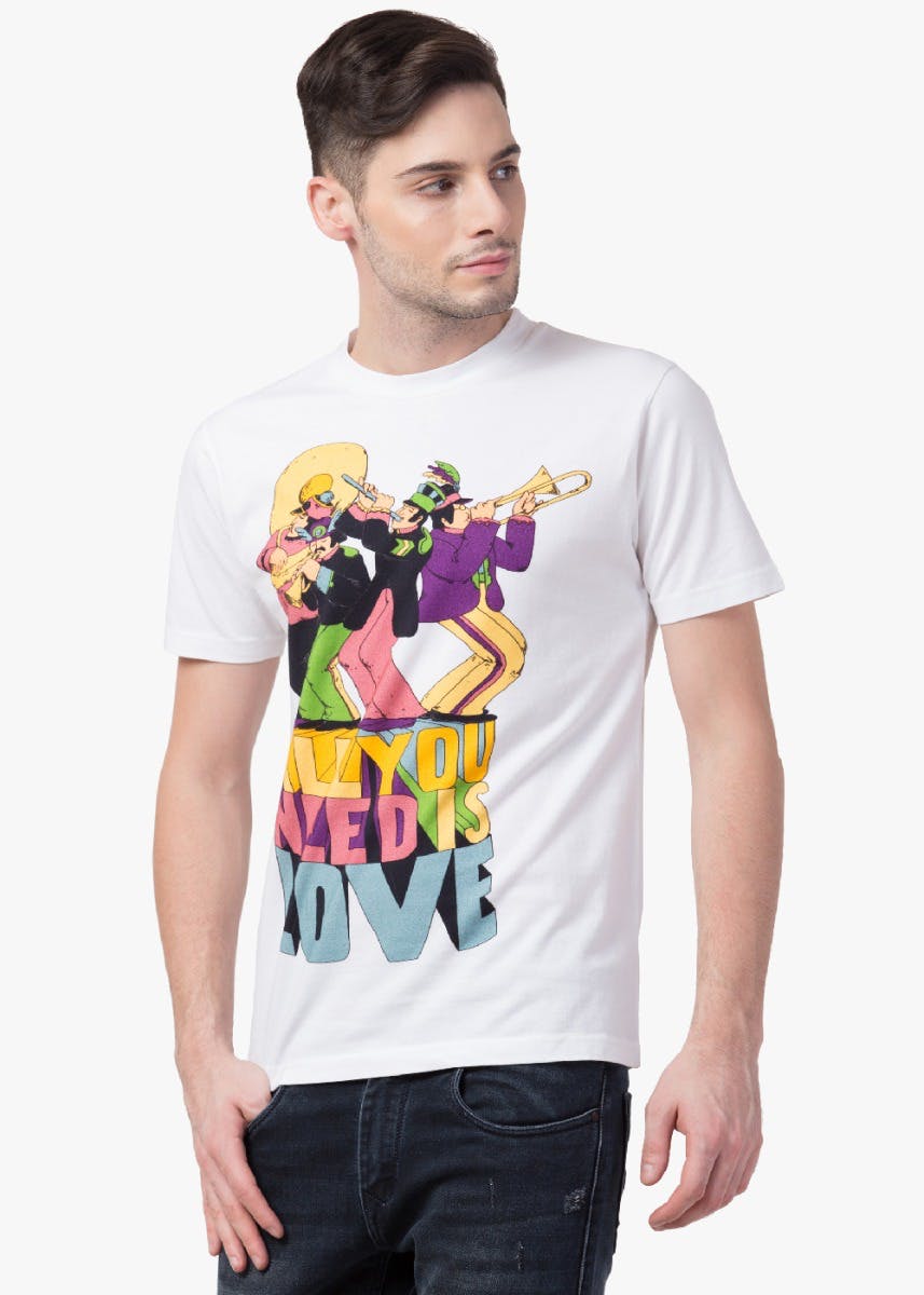 "All You Need is Love" Crew Neck T-Shirt