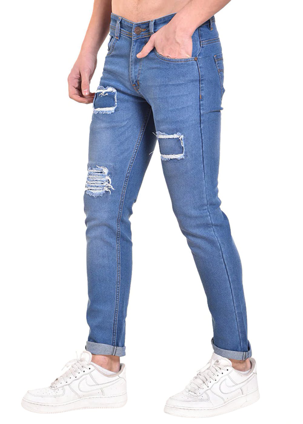 Buy Ripped Jeans Online In India At Best Price Offers | Tata CLiQ