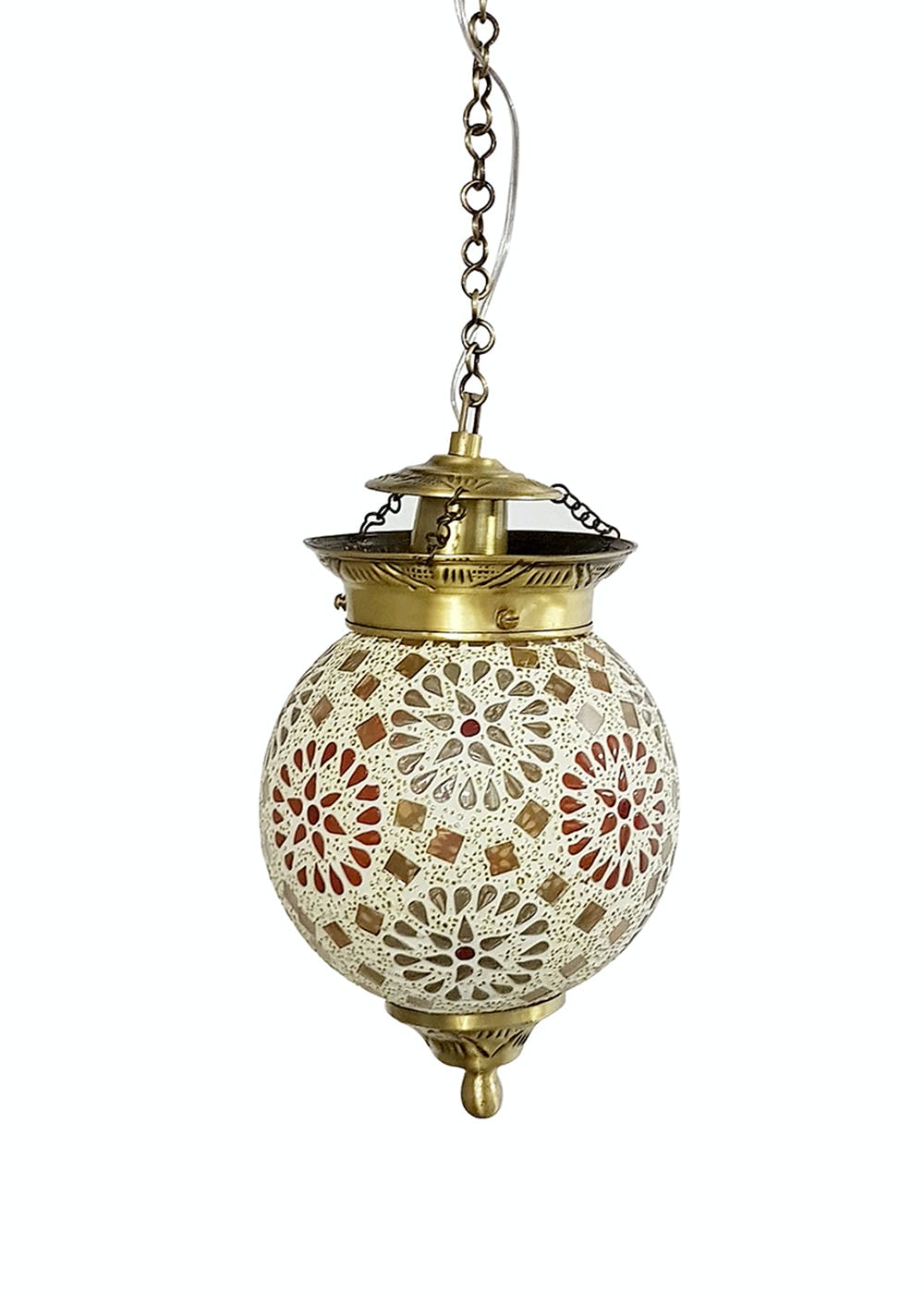 antique hanging brass lamps