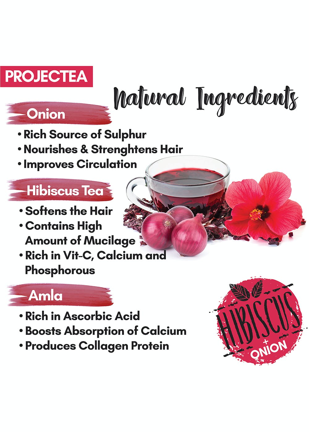 Get Hibiscus Tea + Onion Anti Hairfall Hair Oil - 200ml at ₹ 475 | LBB Shop