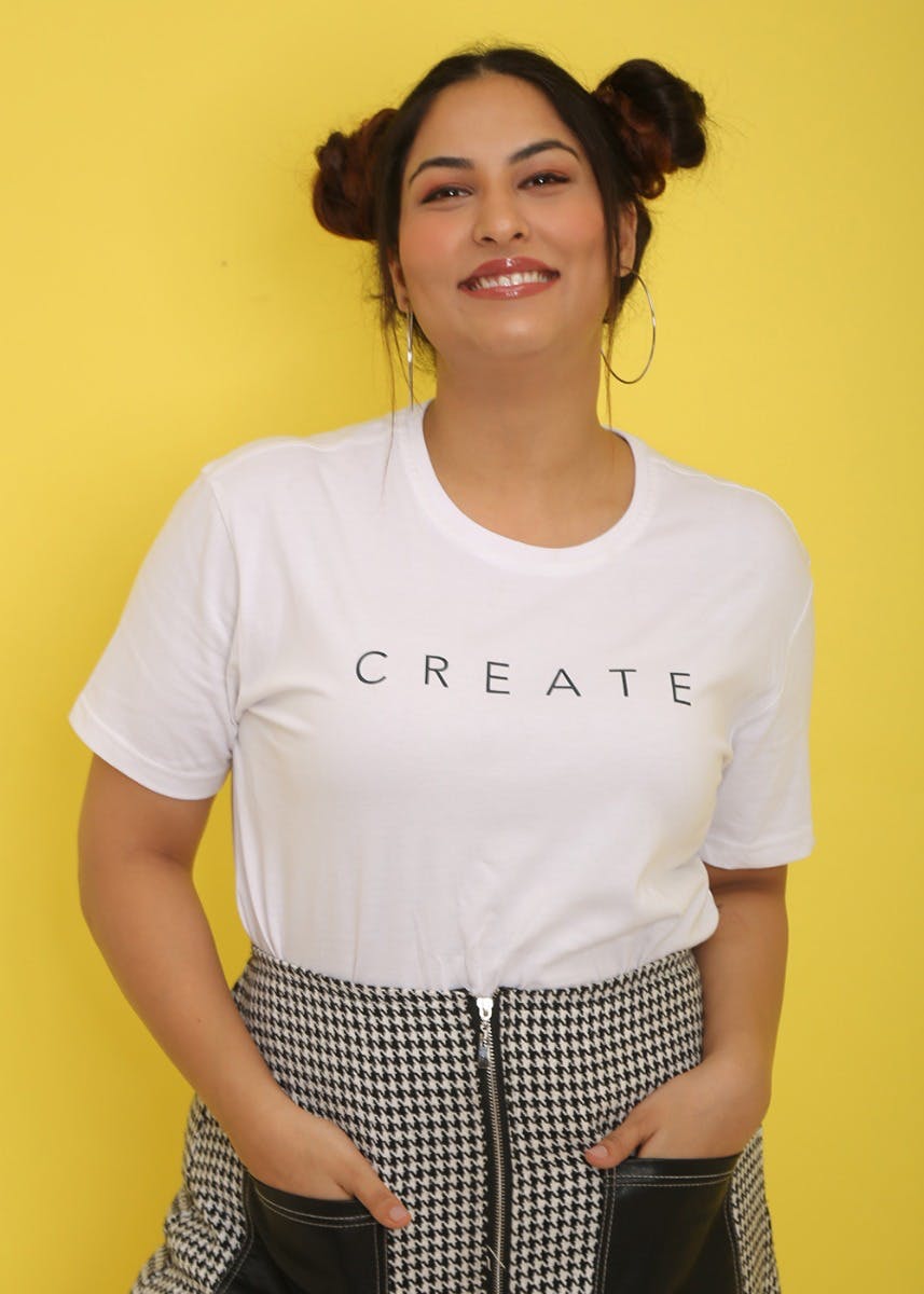White,Clothing,T-shirt,Yellow,Neck,Sleeve,Top,Shoulder,Waist,Design