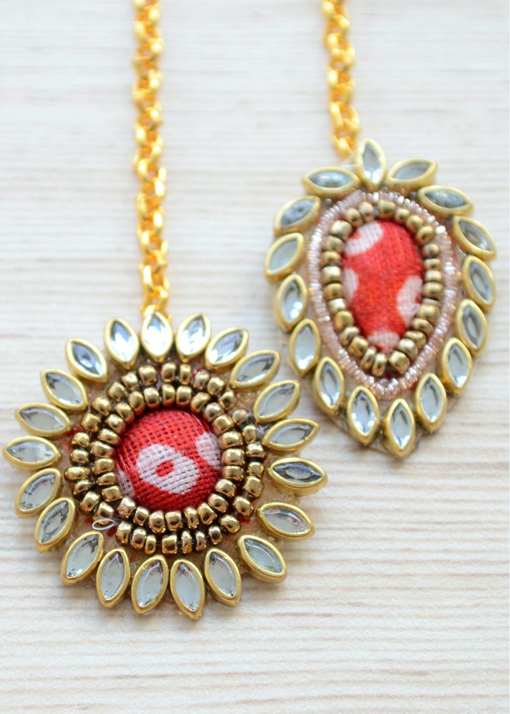 Handmade maang tikka top