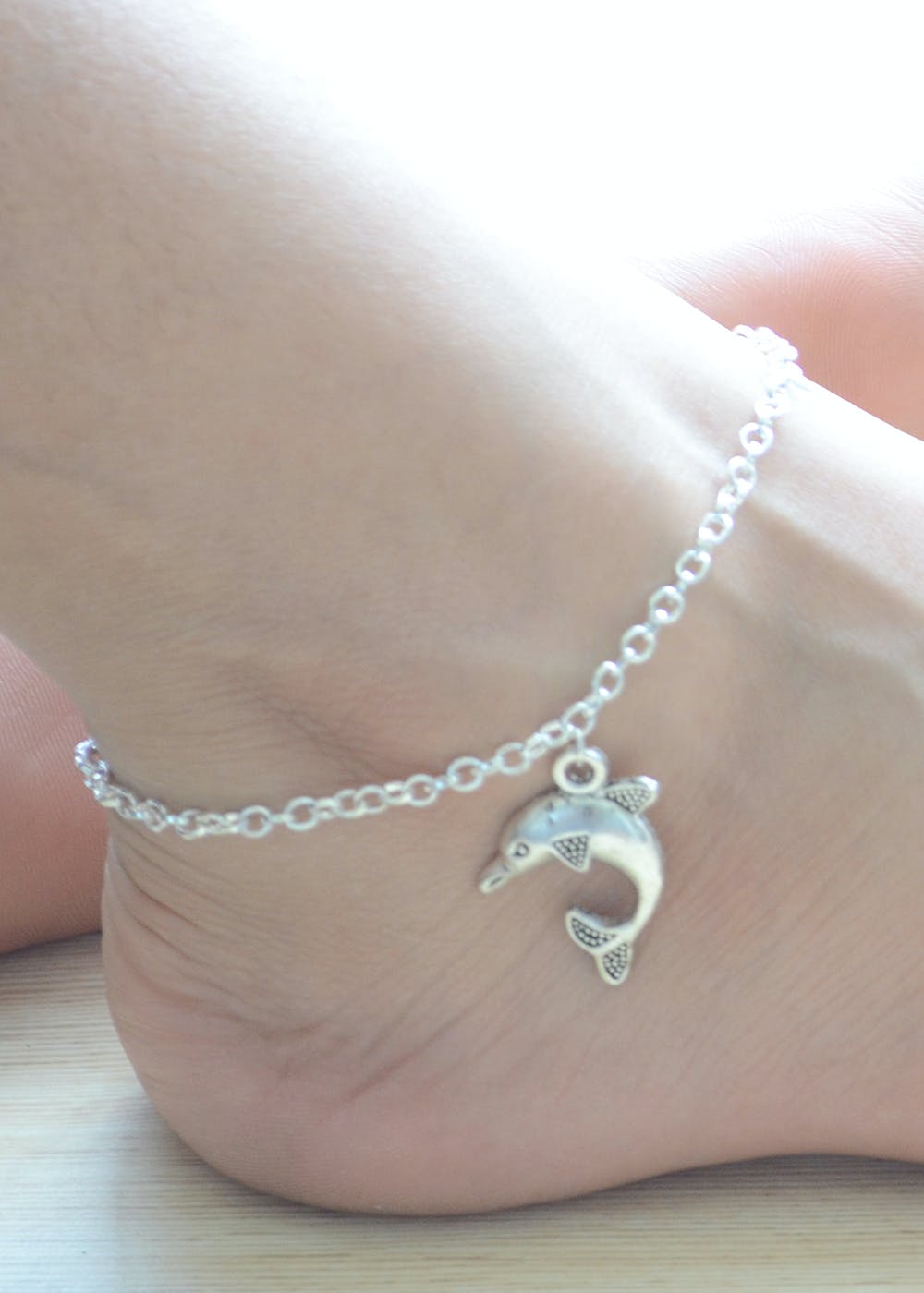 Dolphin anklet deals