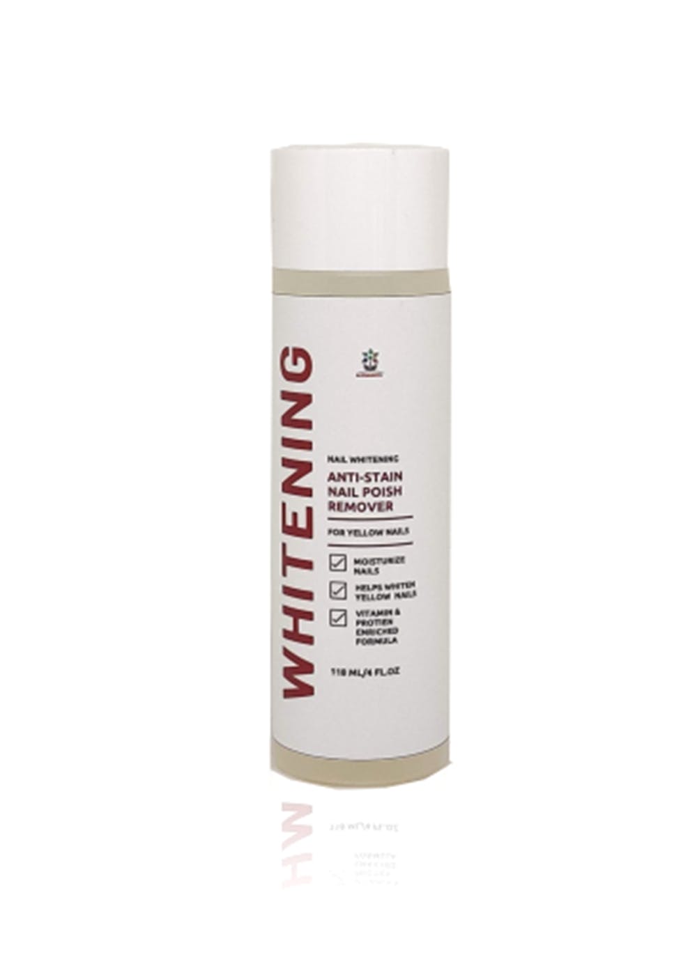 Whitening Nail Polish Remover - 118ml