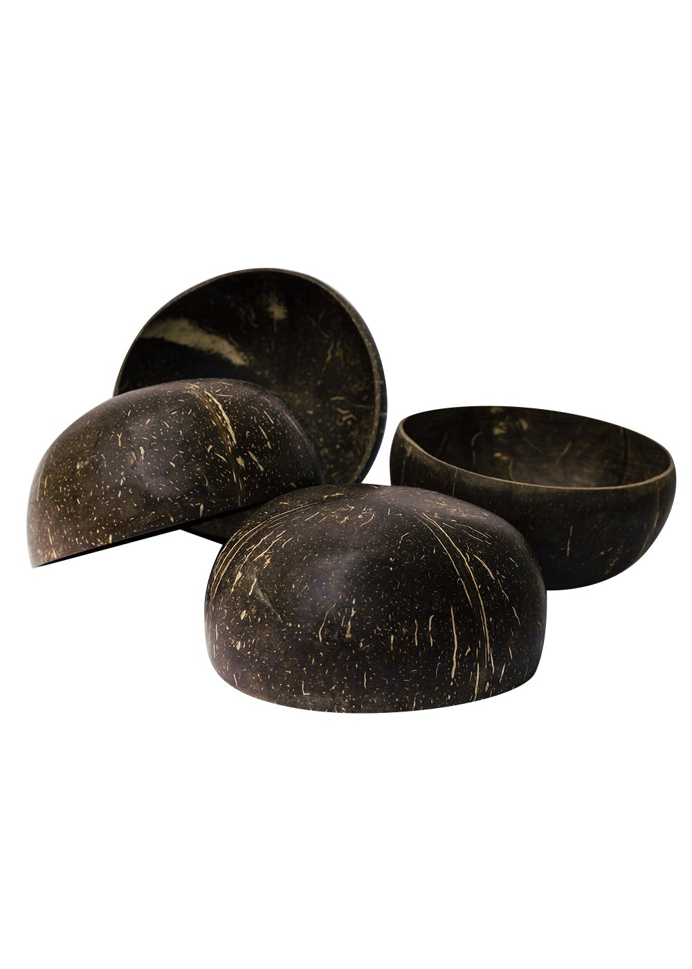 Get Natural Coconut Bowls - Set Of 4 at ₹ 720 | LBB Shop