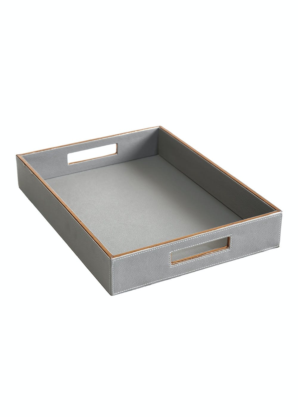 Get Handmade Faux Leather Serving Tray (Big) at ₹ 1100 | LBB Shop
