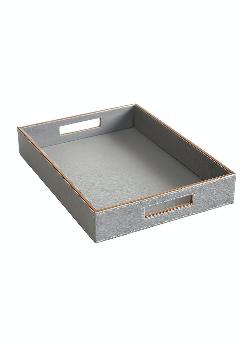 Get Handmade Faux Leather Serving Tray (Small) at ₹ 900 | LBB Shop