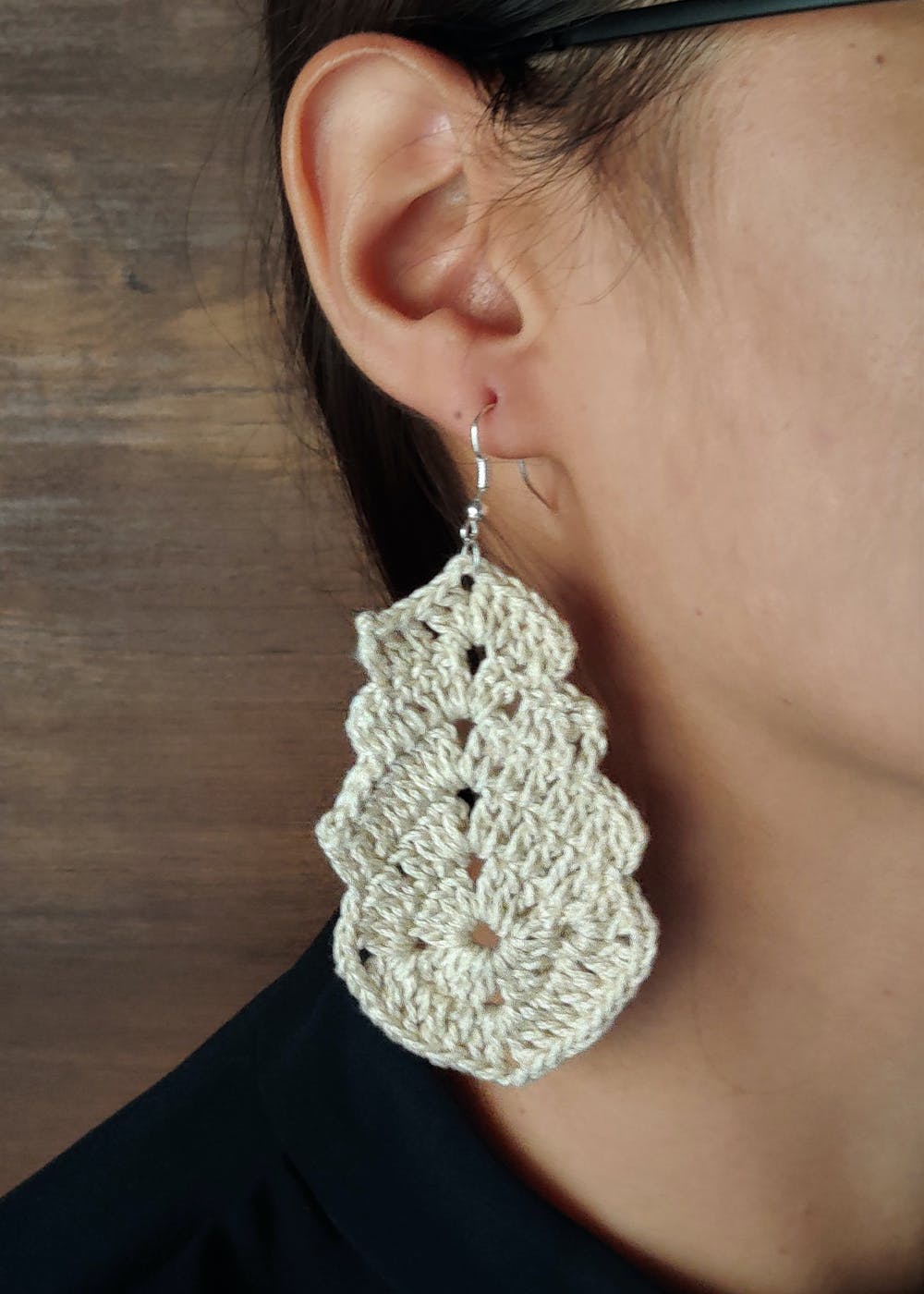 Get Crusade Crochet Drop Earrings at ₹ 499 LBB Shop