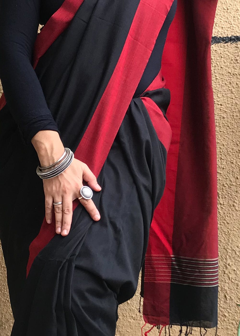 Innovative way of draping saree with winter coat & blazer/स्वेटर या कोट के  साथ साड़ी/Dynamic Doers | Saree wearing, Saree draping styles, Saree