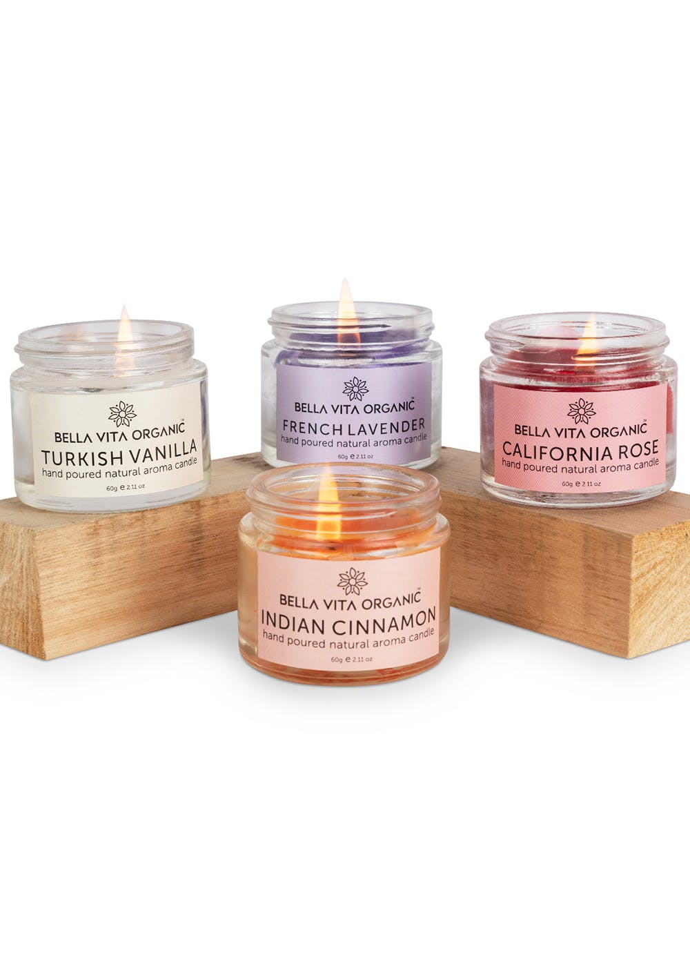 Get Aroma Candles Vanilla, Cinnamon, Lavender & Rose at ₹ 365 | LBB Shop