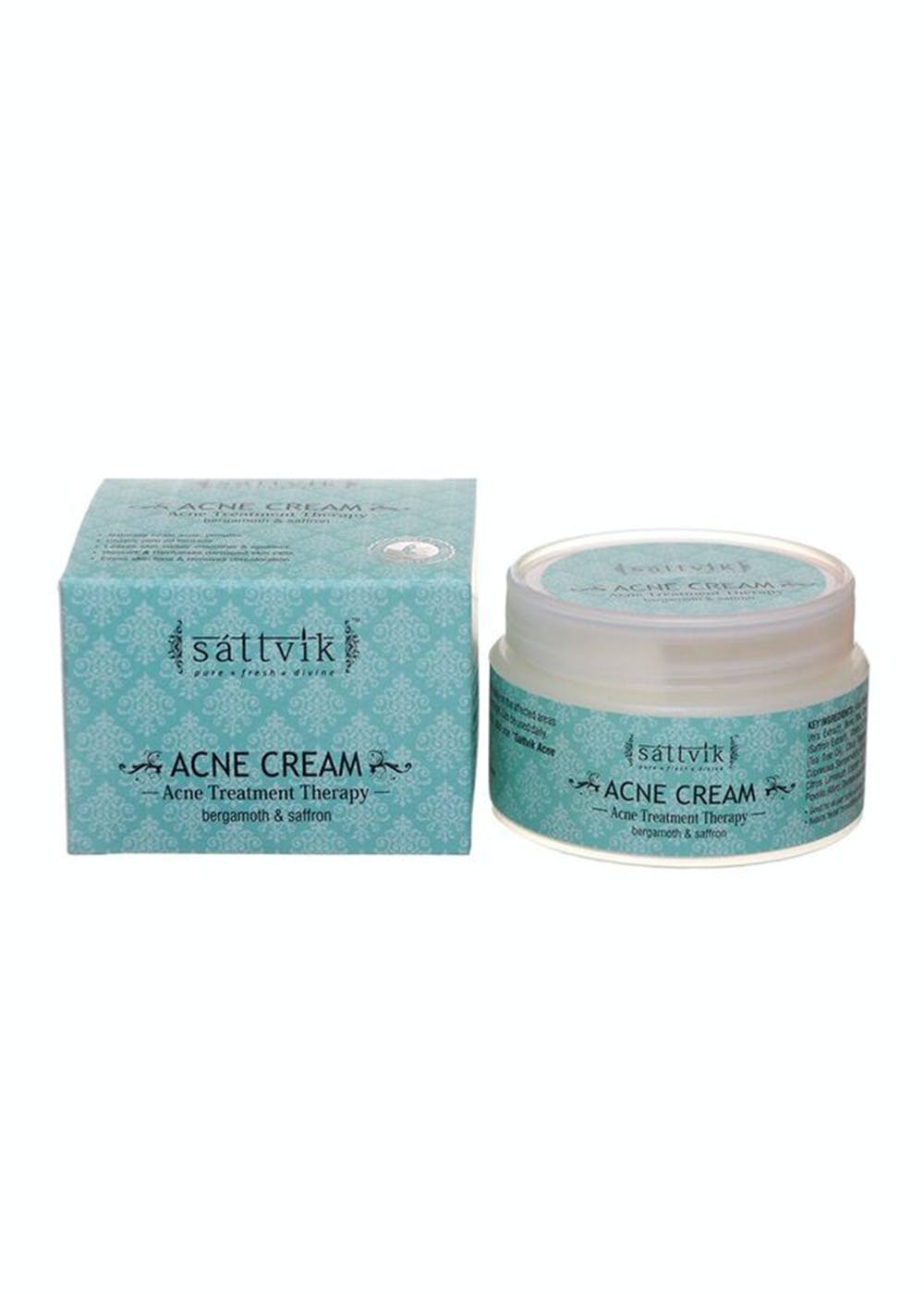 Acne Cream with Bergamoth & Saffron - 40gm