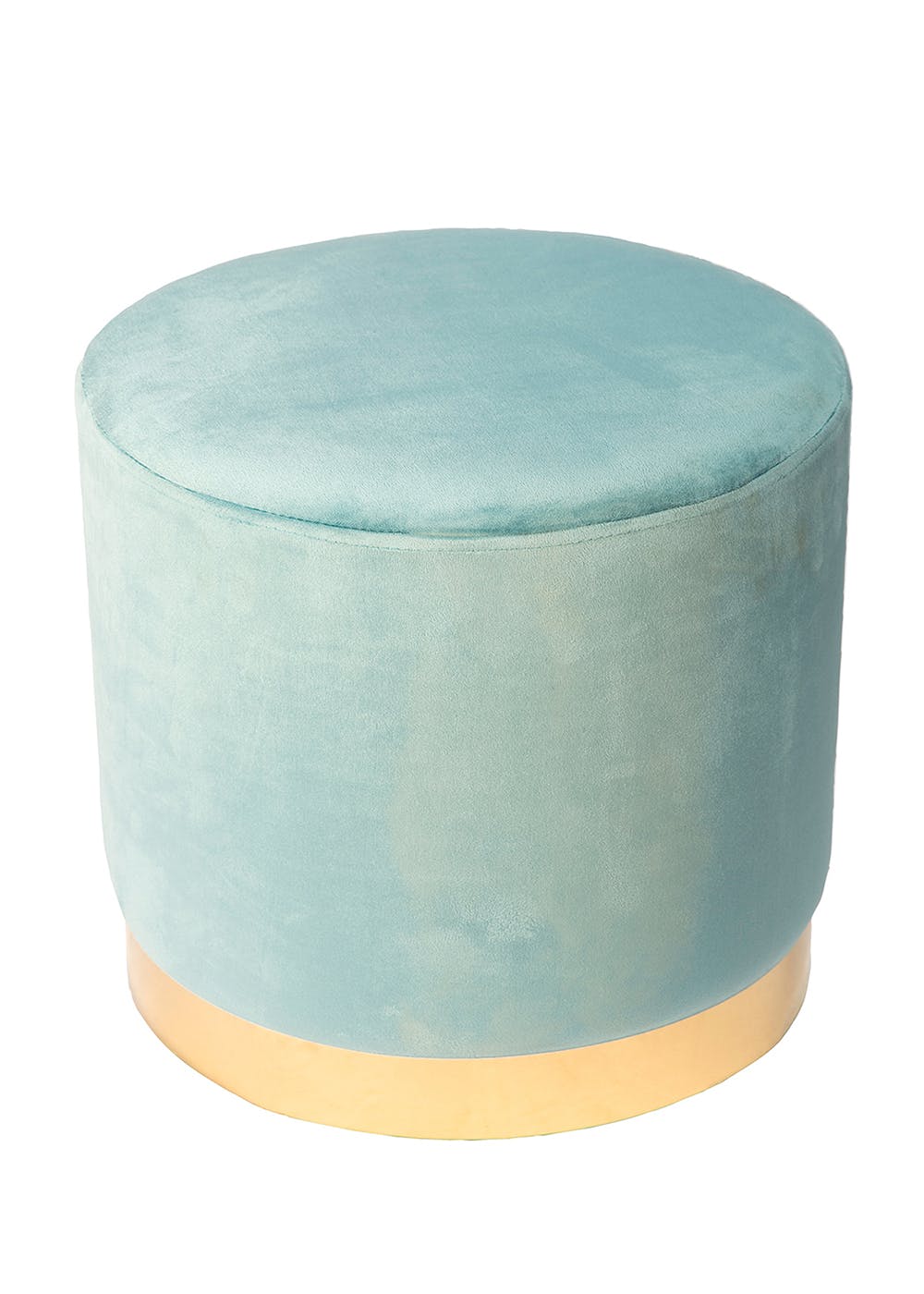Get Aqua Fabric Upholstery Pouffe at ₹ 5999 LBB Shop
