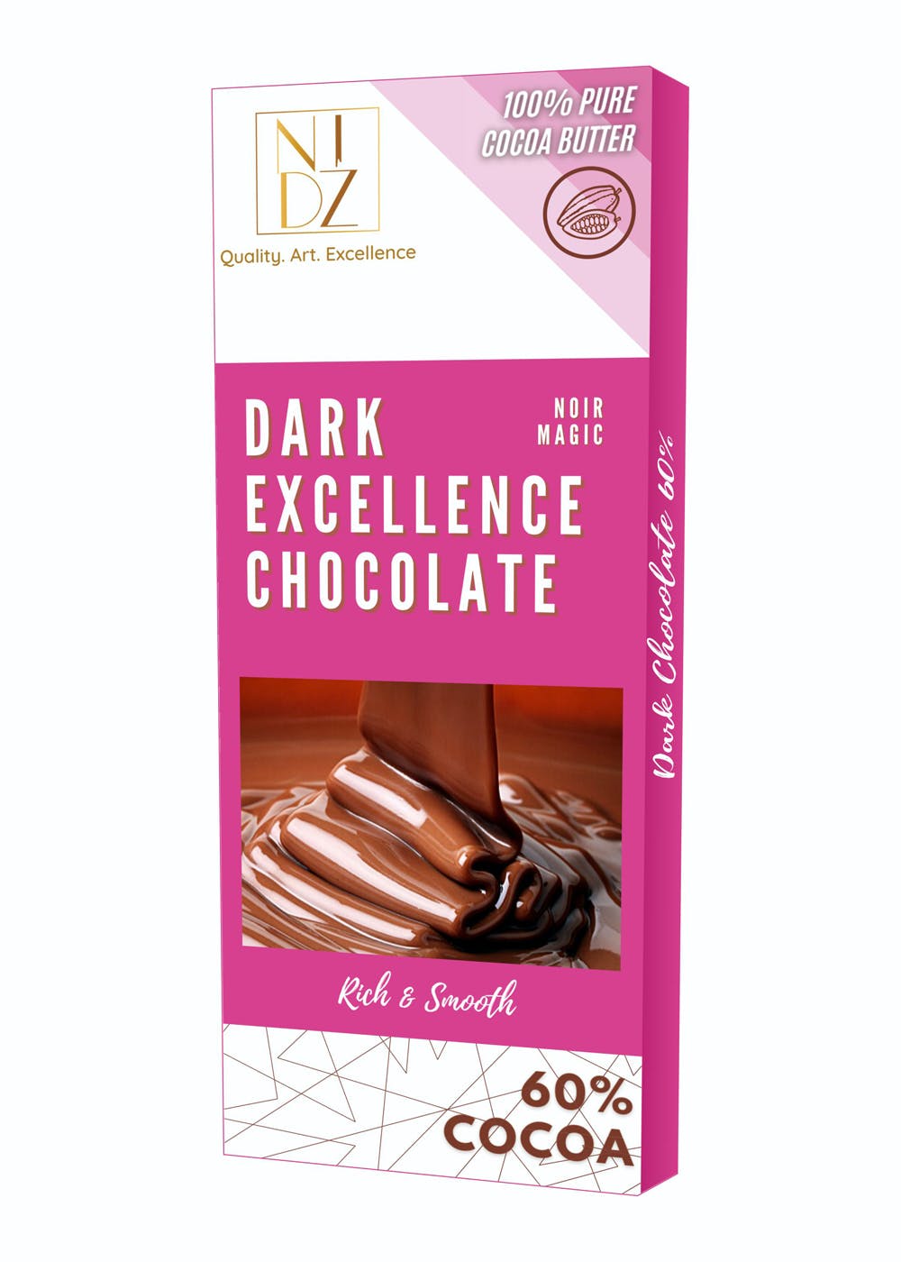 60% Dark Chocolate (Pack of 2) - (40g Each)