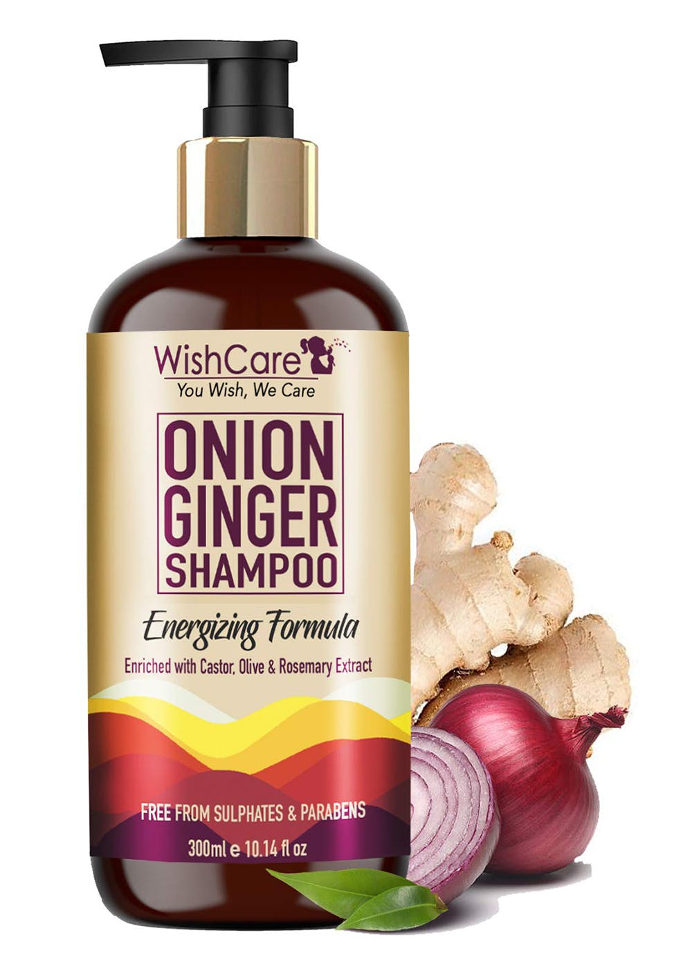 Onion Ginger Shampoo (300ml)
