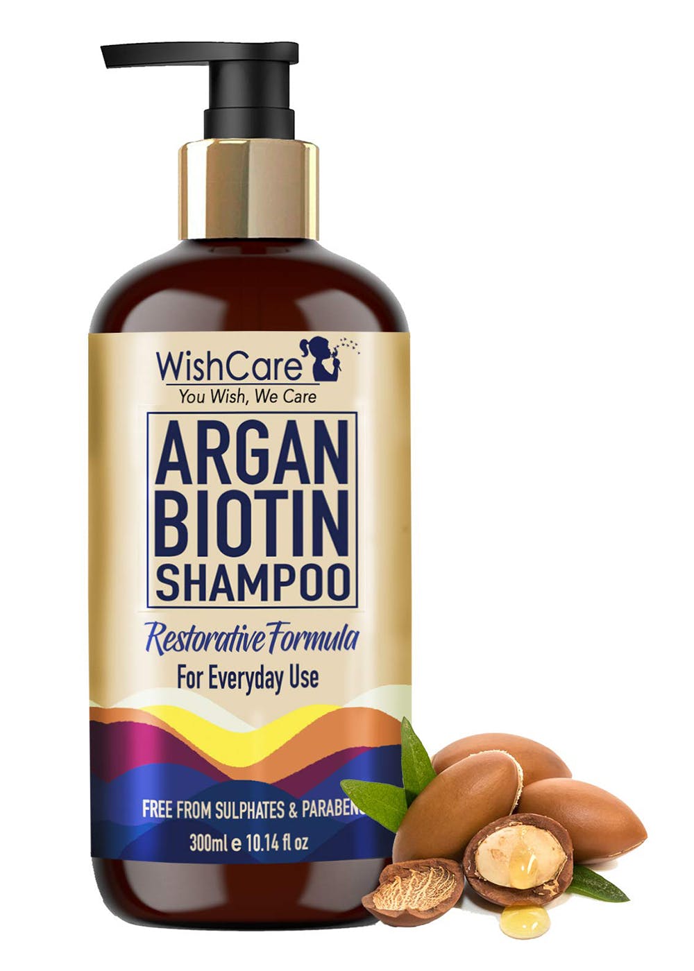 Argan Biotin Shampoo For Everyday Use (300ml)