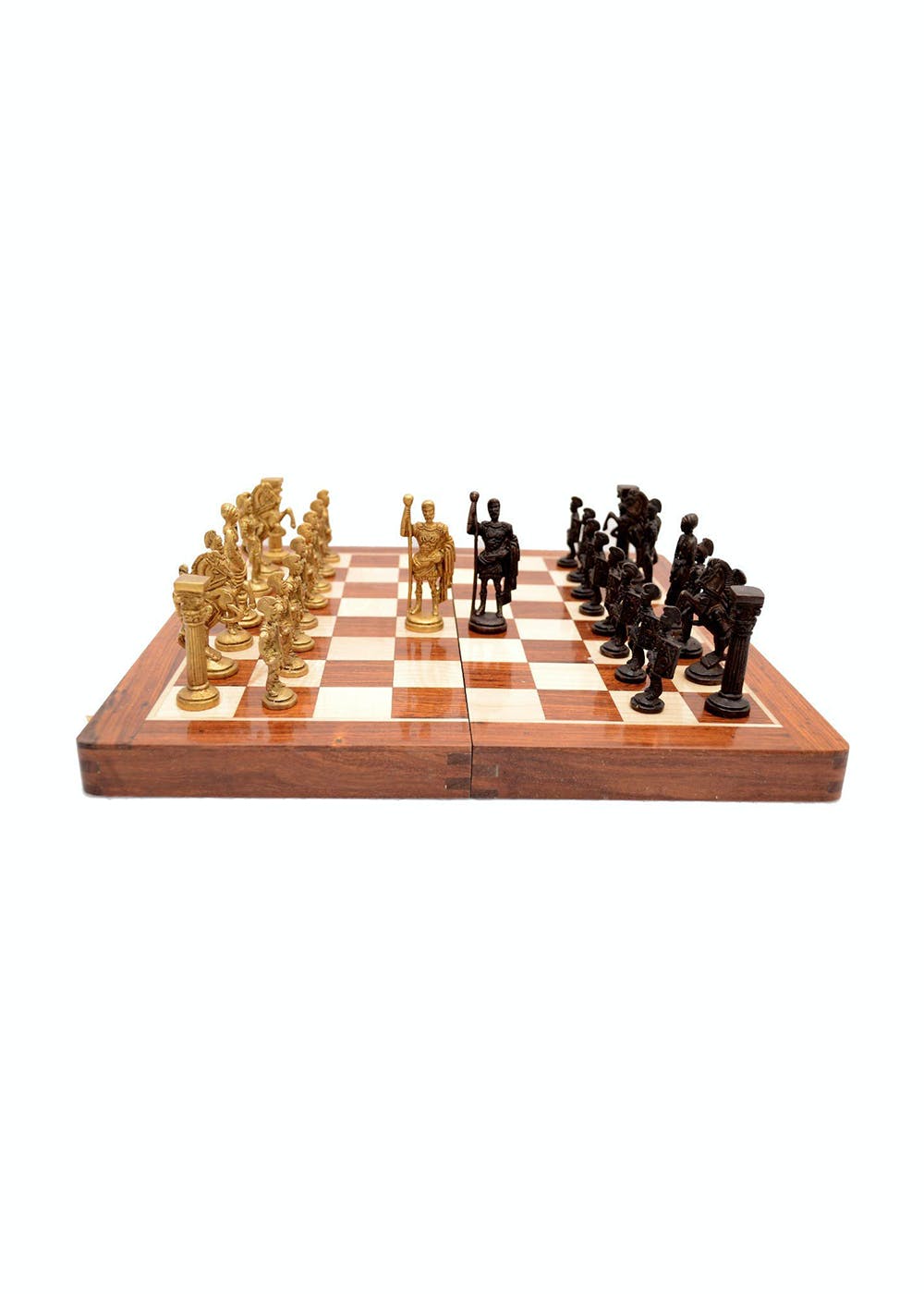Brass Chess Board Set