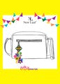 Text,Yellow,Line,Rectangle,Font,Coloring book