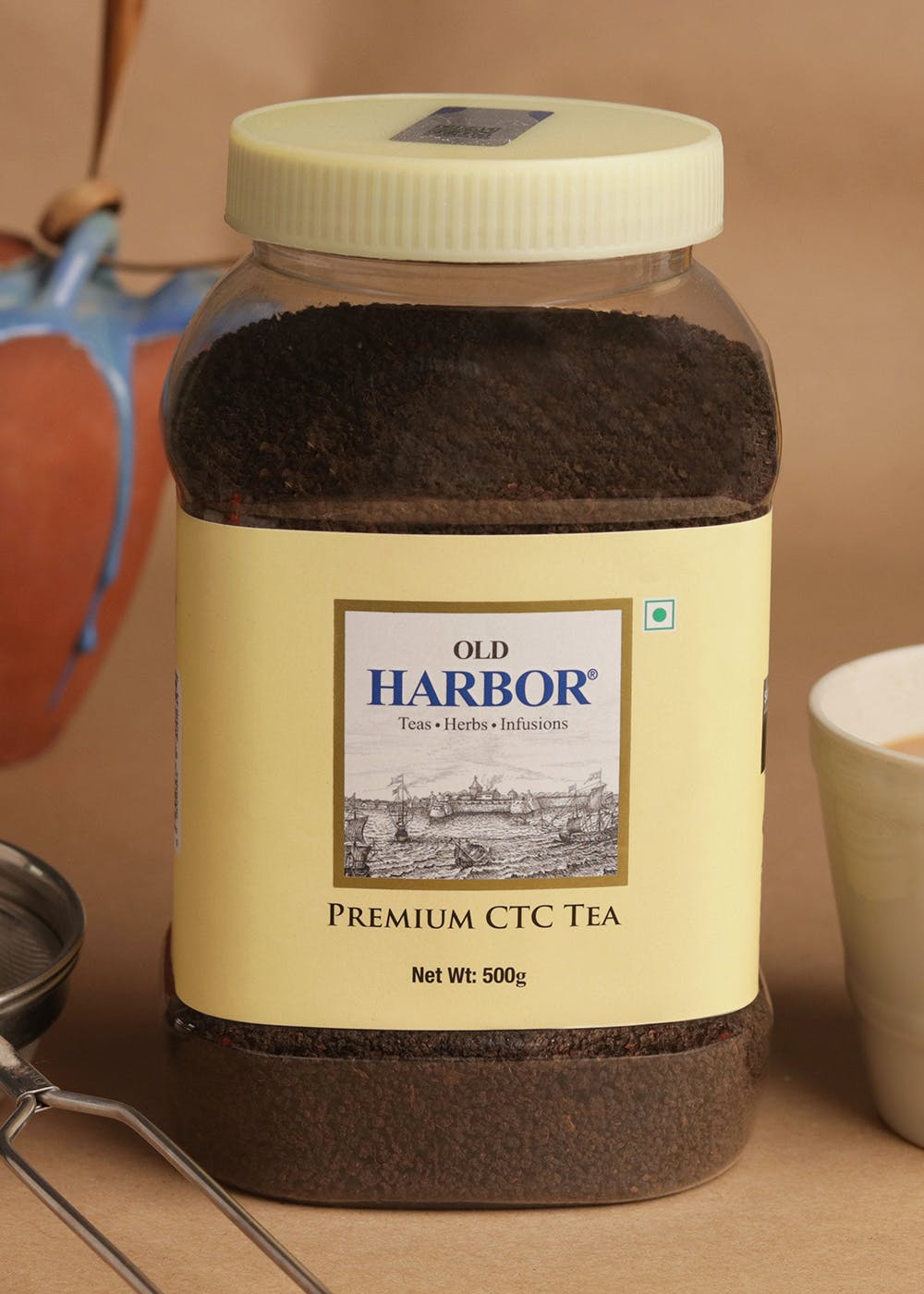 Premium Assam Black Tea (500g Jar)