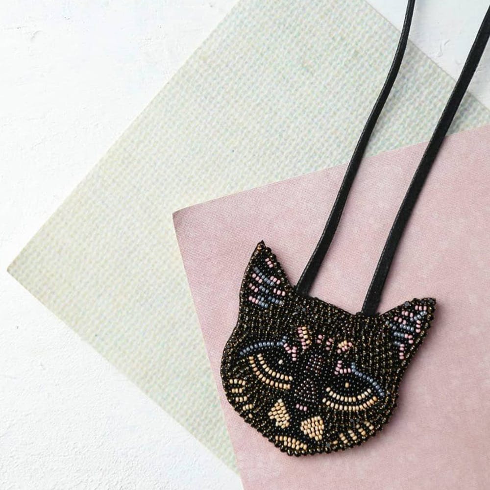  Beaded Cat Necklace