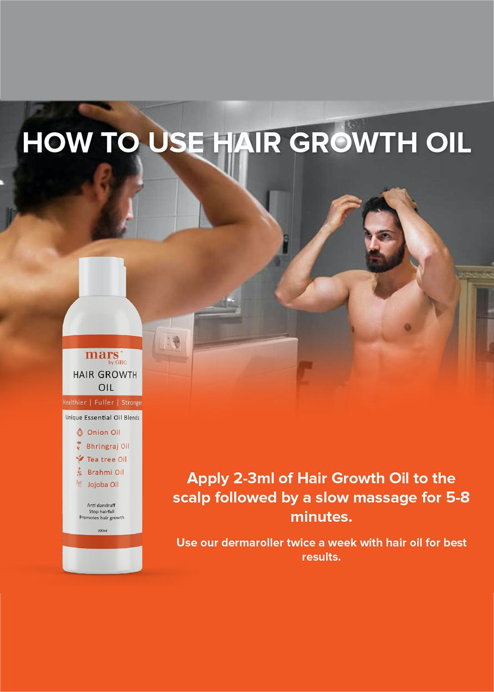 Buy Mars By GHC Hair Nourishing Kit  Hair Growth Oil 200ml Anti Hair  Fall DHT Blocker Shampoo 200ml Biotin Tablets Online  1229 from  ShopClues