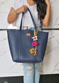 Handbag,Bag,Shoulder,Tote bag,Fashion accessory,Joint,Shoulder bag,Electric blue,Material property,Leather