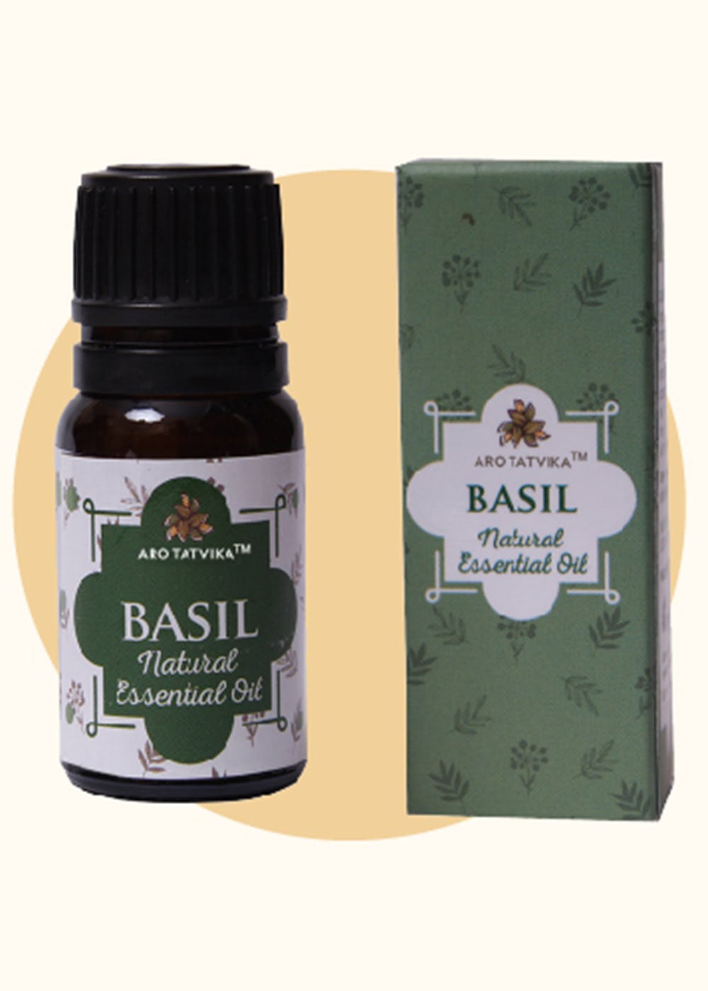 Get Natural Basil Essential Oil 10ml at ₹ 300 LBB Shop
