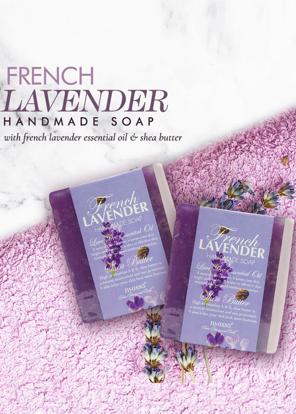 French Lavender Handmade Soap