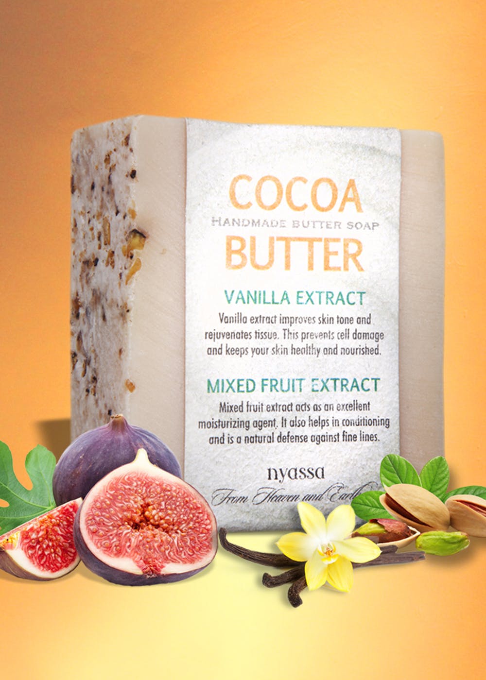 Get Cocoa Butter Handmade Soap 150gm at ₹ 365 LBB Shop
