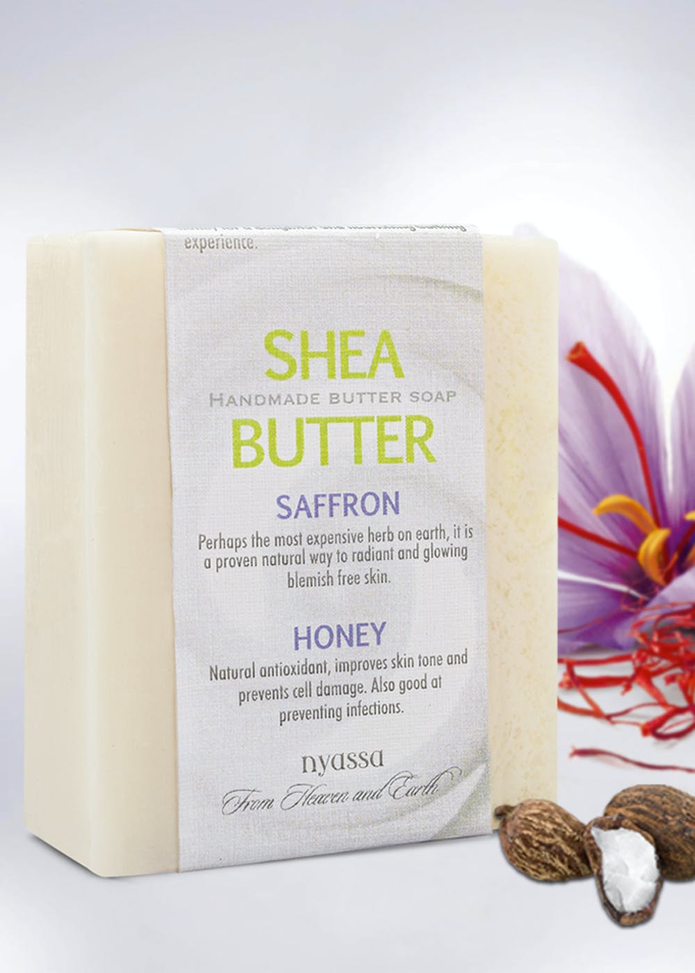 Get Shea Butter Handmade Soap 150gm at ₹ 292 LBB Shop