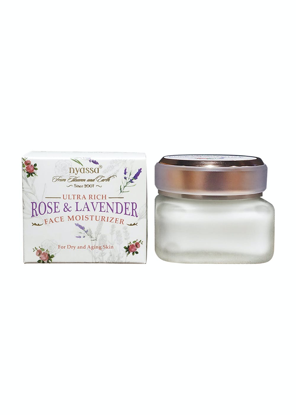 Rose & Lavender Face Moisturizer - 50gm