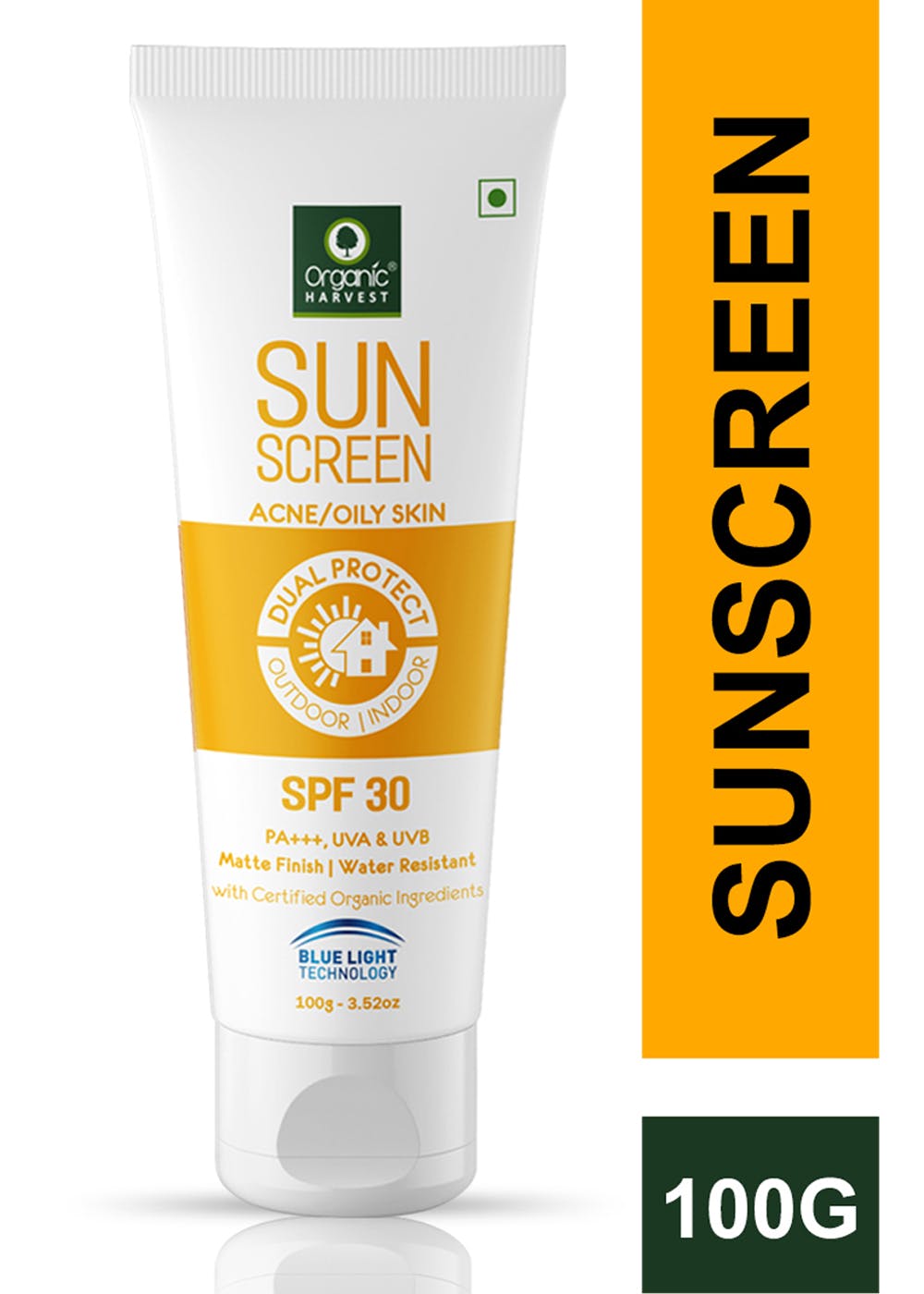 organic harvest sunscreen for oily skin