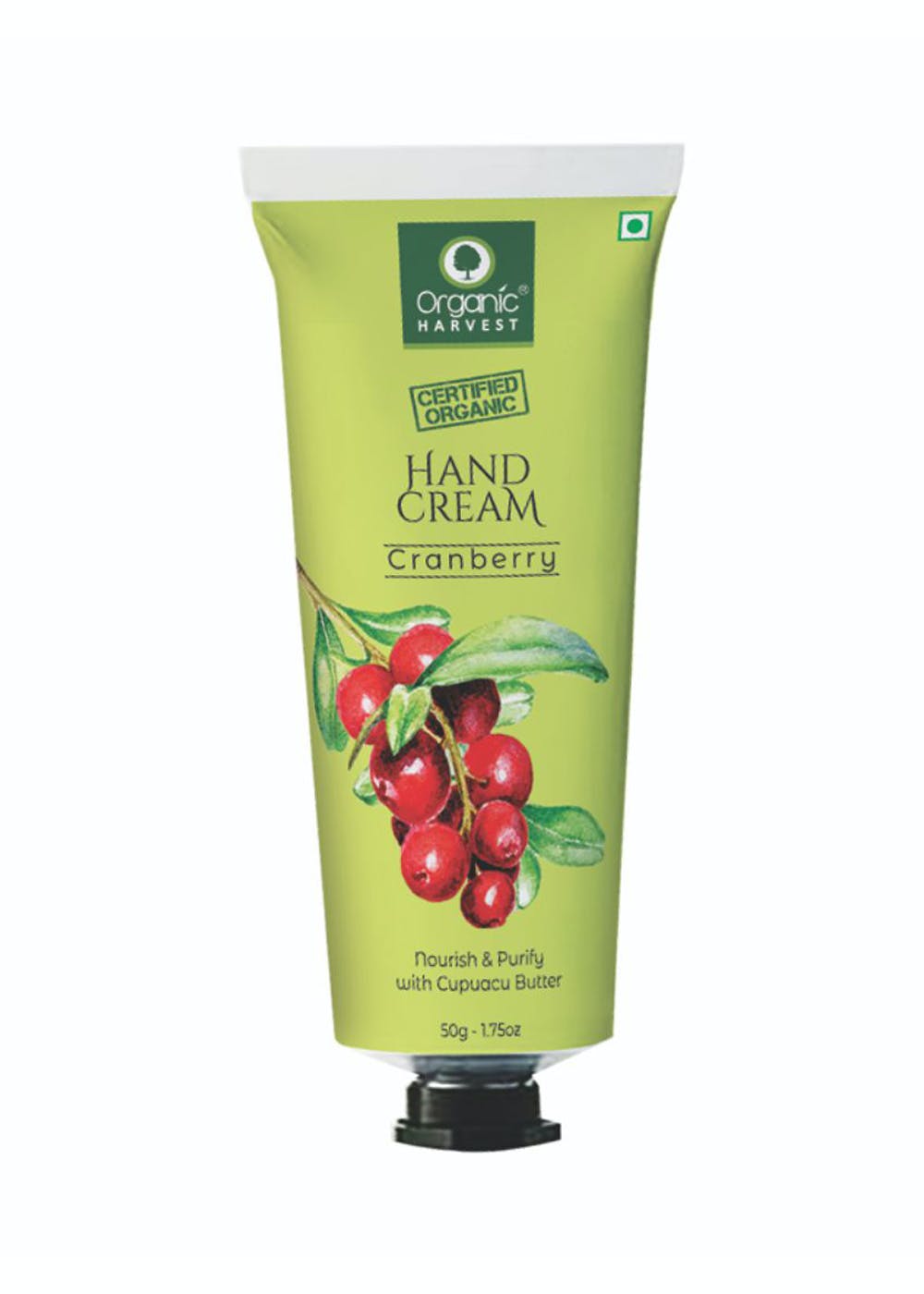 Get Organic Harvest Hand Cream, Cranberry, Nourish & Purify with
