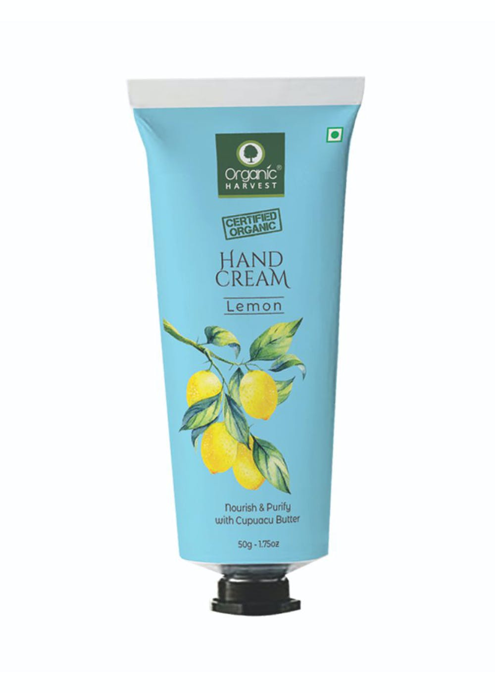 Get Organic Harvest Hand Cream, Lemon, Nourish & Purify with Cupuacu