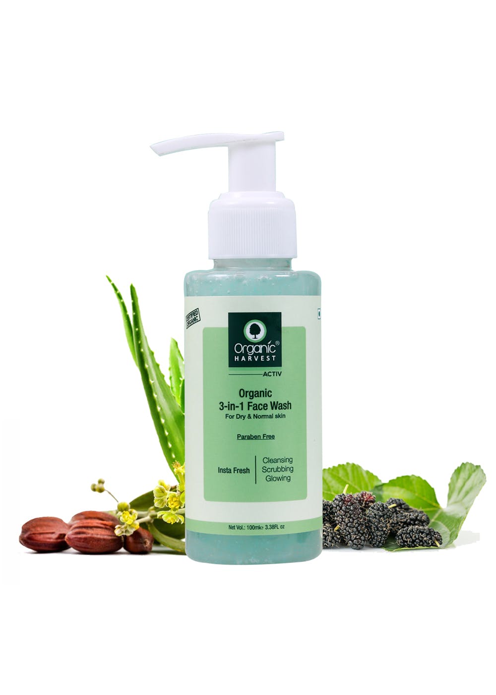 Get 3in1 Face Wash for Dry and Normal Skin 100 ml at ₹ 422 LBB Shop