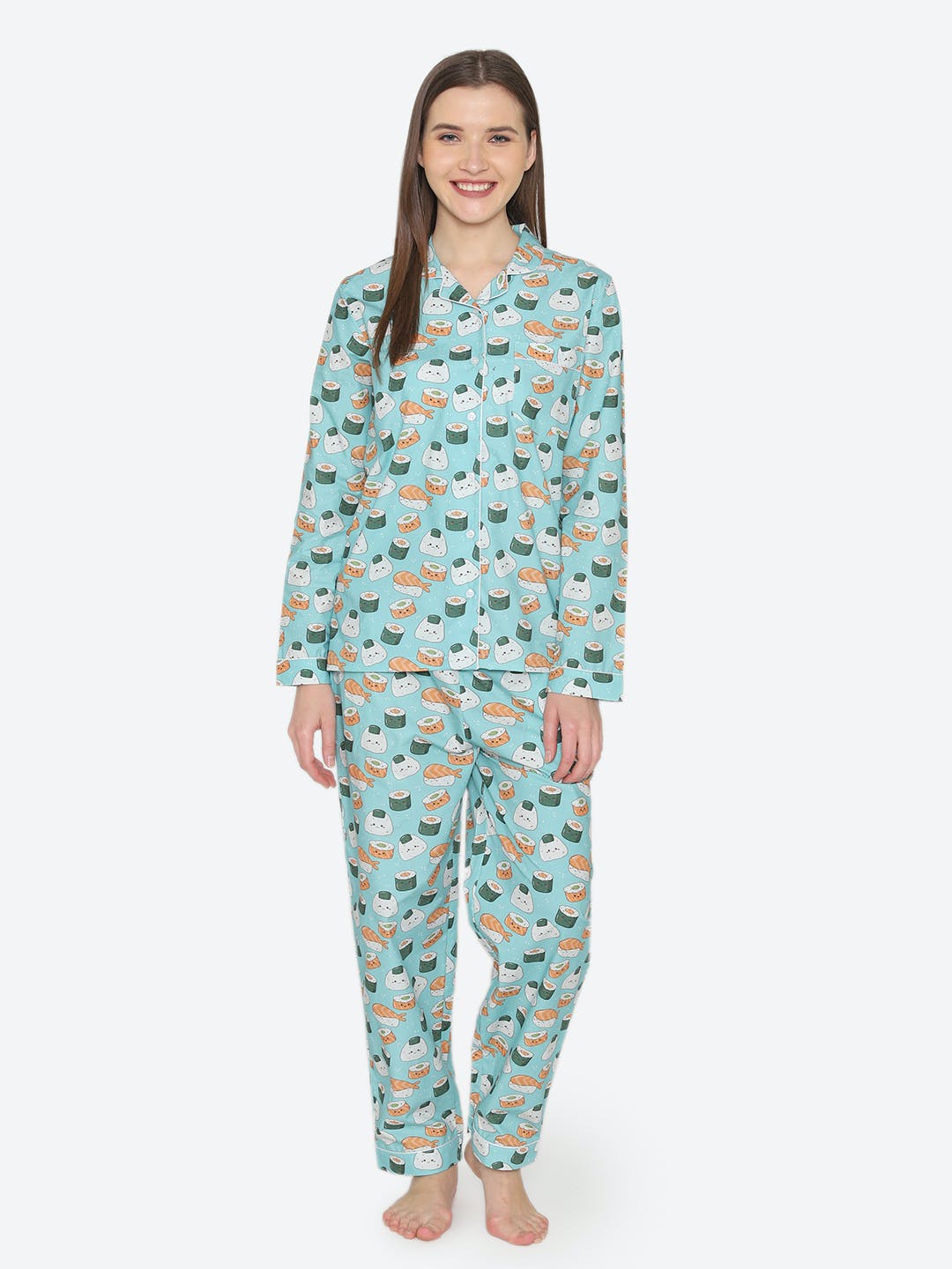 Get Wasa Bae Printed Night Suit at ₹ 1799 | LBB Shop