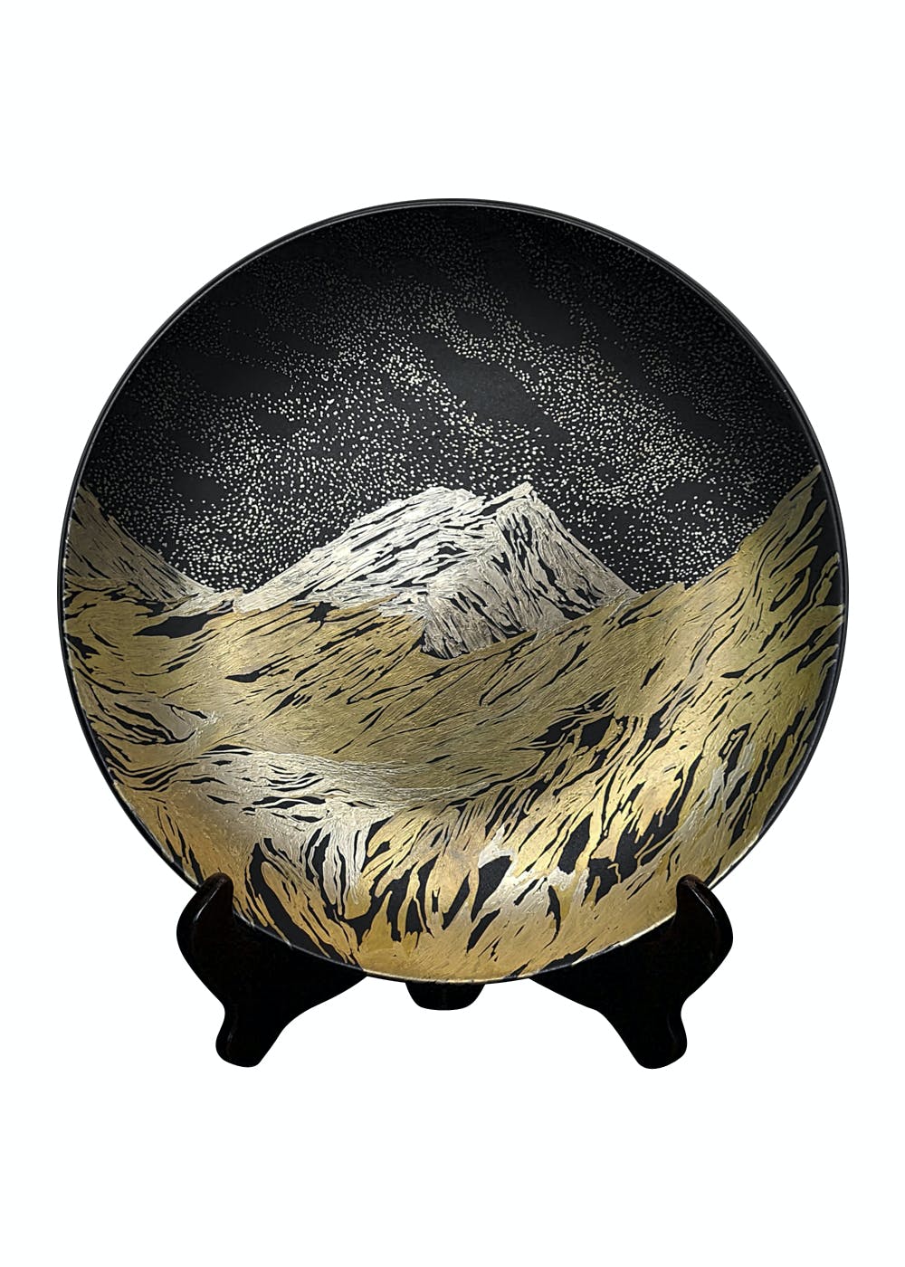 The Himalayan Odyssey Collectible Black Plate