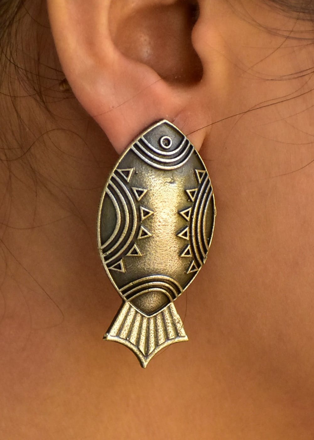 Sterling Silver Fish Bone Earrings with Crystal Eye – Cape Cod Jewelers