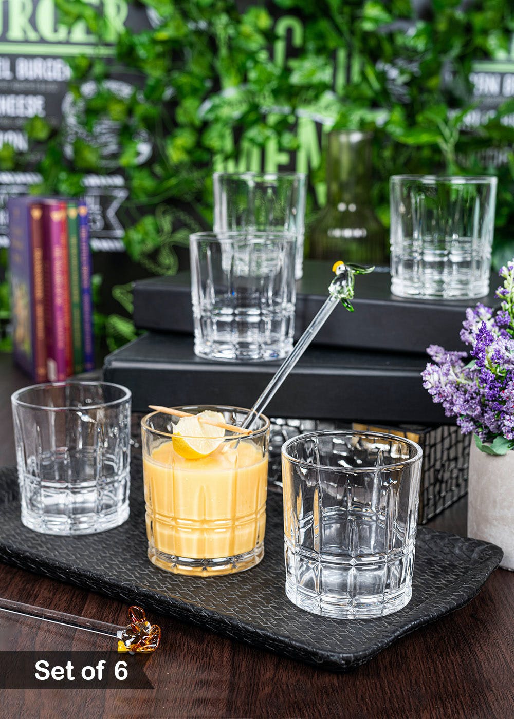 Get Glass Juice Tumbler 265ml each (Set Of 6) at ₹ 440 LBB Shop