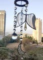 Sky,Photograph,Light,Building,Street light,Art,Tower block,Skyscraper,Pole,Jewellery